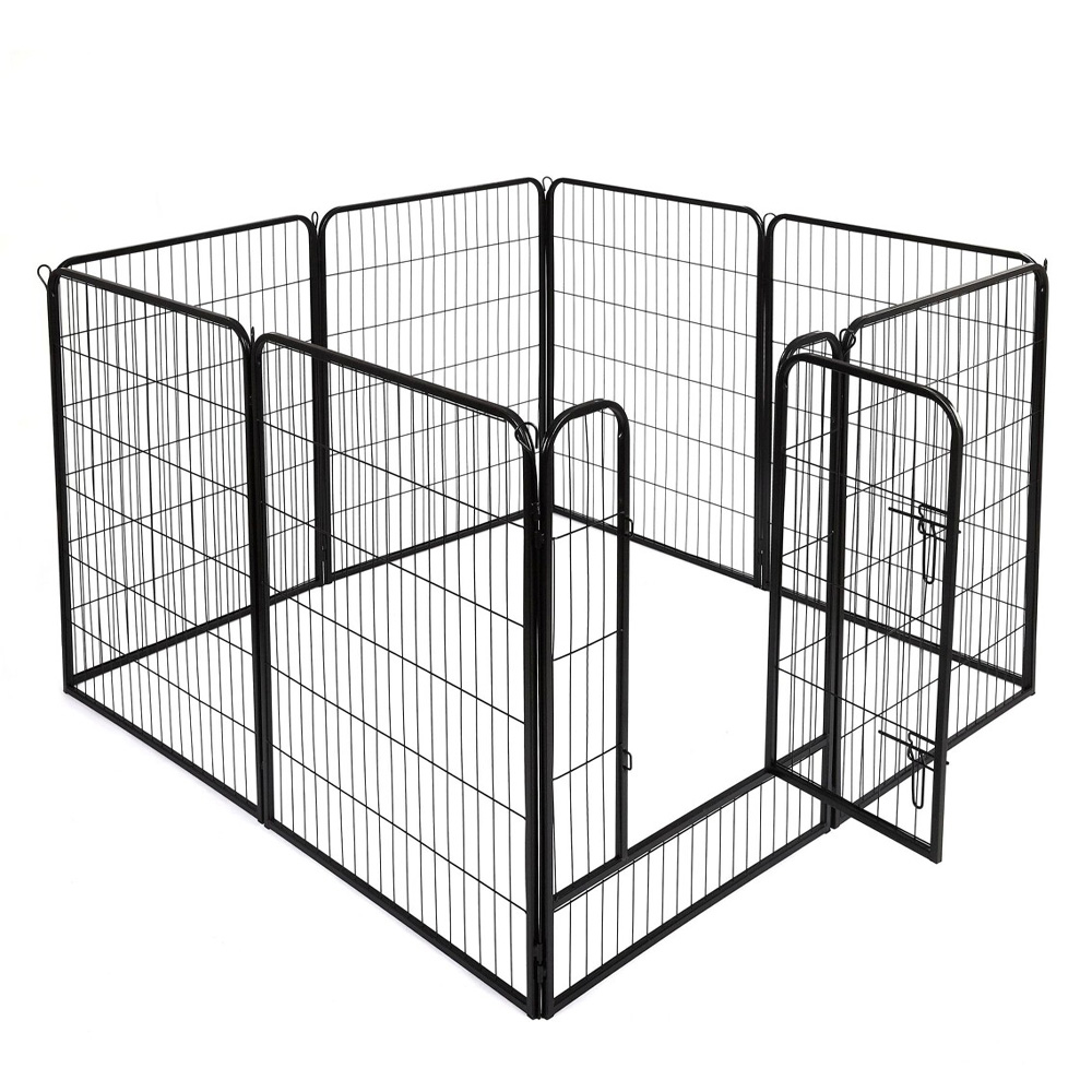 Happet Kojec Metalowy dla Psa z Progiem L Heavy 77×101cm | Akwarium24